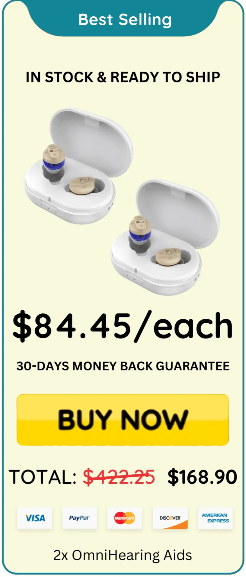  Omnihear Hearing Aids offer price 